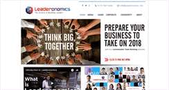Desktop Screenshot of leaderonomics.org